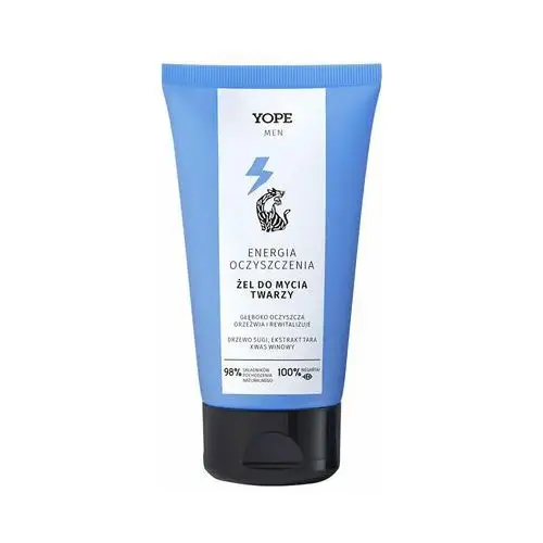 Żel do mycia twarzy dla mężczyzn Yope men - Energia oczyszczenia