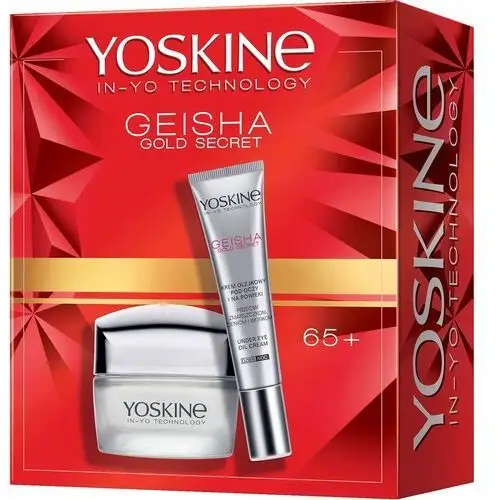Yoskine Geisha Gold Secret 65+ krem na dzień i noc krem pod oczy