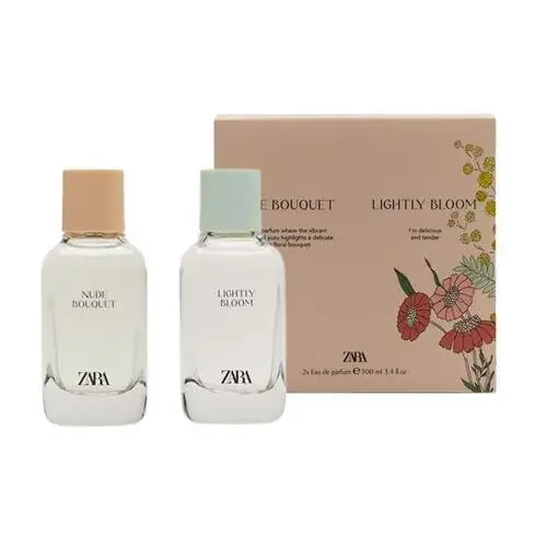 Z411 Wody Perfumowane Zara Nude Bouquet Lightly Bloom 2 X 100 ML