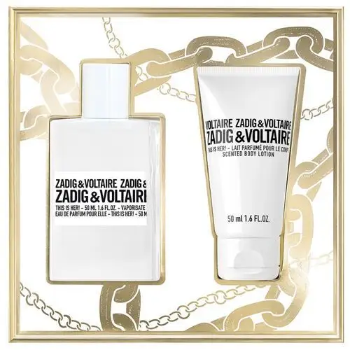 Zadig & Voltaire Gift Set This Is Her! EdP And Body Lotion (100 ml), 61989