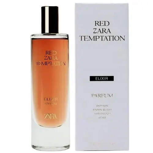 Zara Elixir Parfum Red Zara Temptation 80 ML Większa Pojemność