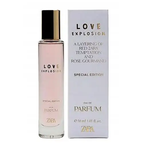 Zara Love Explosion 30 ML Edycja Specjalna Red Temptation & Rose Gourmand