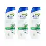 Zestaw 3x Head and Shoulders Menthol Fresh Szampon przeciwłupieżowy 400ml Sklep