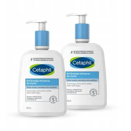 Zestaw Cetaphil Em Emulsja micelarna 500 DuoPack