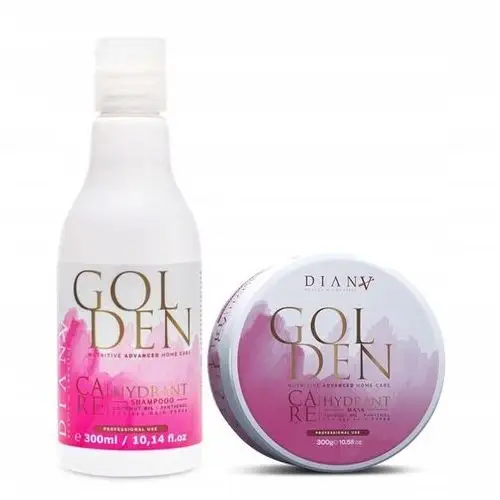 Zestaw Diana Golden nano złote proteiny 300g