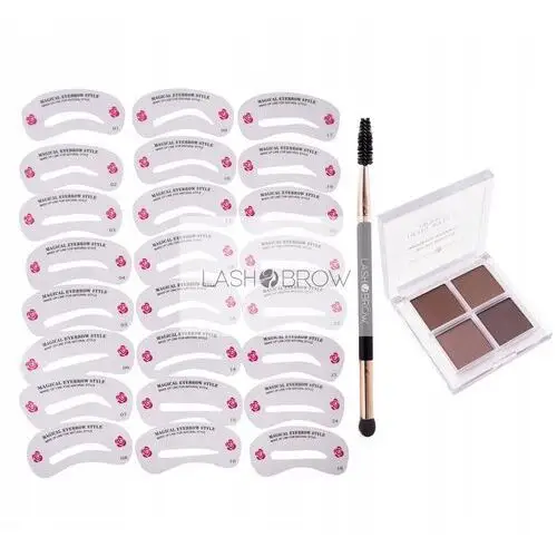 Zestaw do makijażu brwi Stamp Brows 24 paleta cien