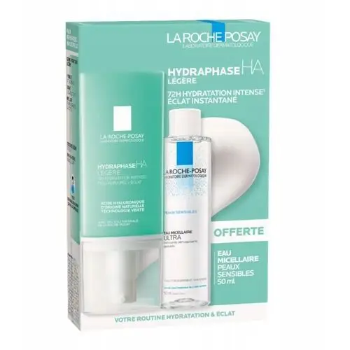 Zestaw Hydraphase Krem Nawilżający 50ml Woda Micelarna La Roche Posay