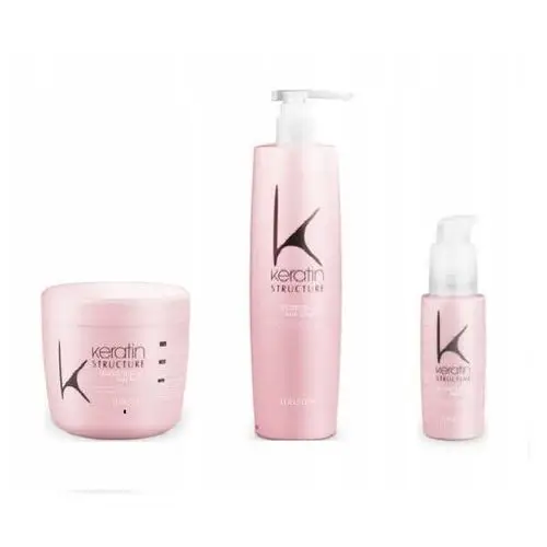 Zestaw Keratin Structure Szampon Maska Fluid