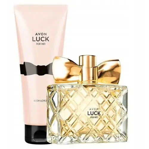 Zestaw Kosmetyków Luck dla Niej Avon Woda Perfumowana 50 ml Balsam 125 ml