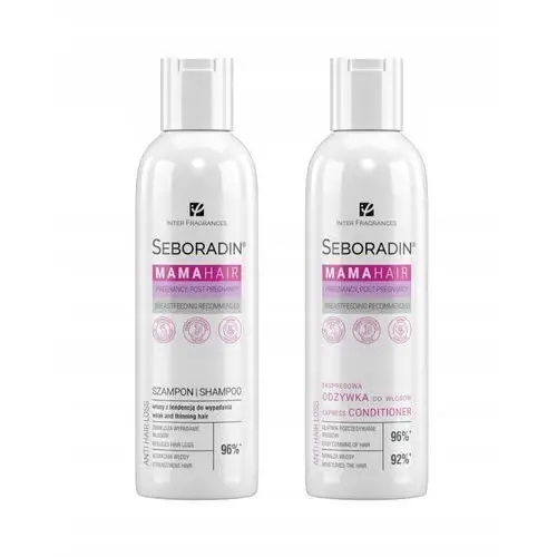 Zestaw Seboradin Mama Hair szampon 200 ml ekspresowa odżywka 200 ml