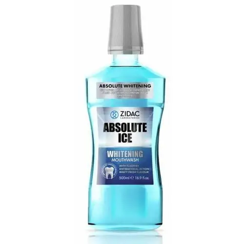 Zidac Absolute Ice Whitening, Mouthwash 500 ml