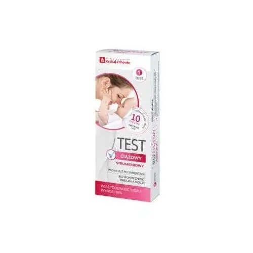 Zyskaj zdrowie Test ciążowy strumieniowy x 1 sztuka